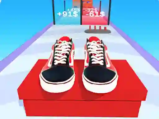 Shoes Evolution Race 3D — безкоштовна онлайн гра