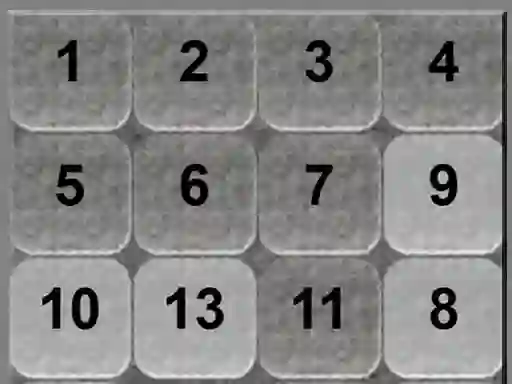 Classic Sliding Numbers — безкоштовна онлайн гра