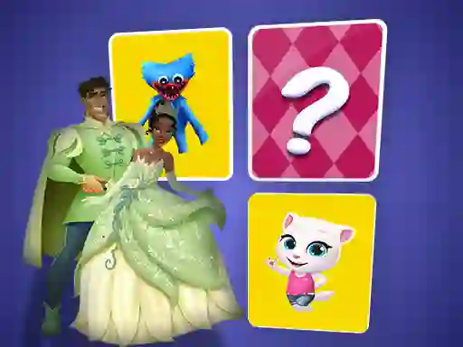 The Princess and the Frog Memory Card Match — безкоштовна онлайн гра