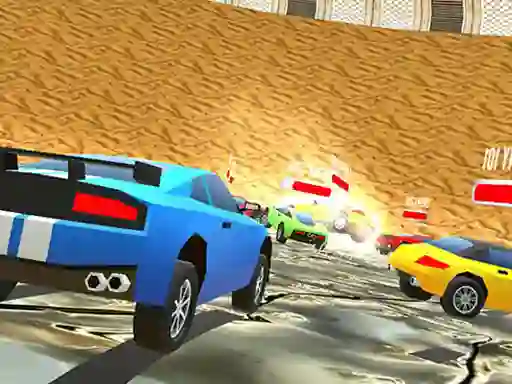 Low Poly Smash Cars — безкоштовна онлайн гра