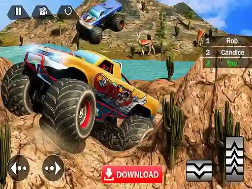 Racing Monster Truck — безкоштовна онлайн гра