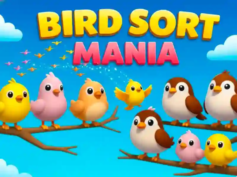 Bird Sort Mania — безкоштовна онлайн гра