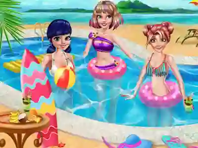 Princesses Summer Vacation — безкоштовна онлайн гра
