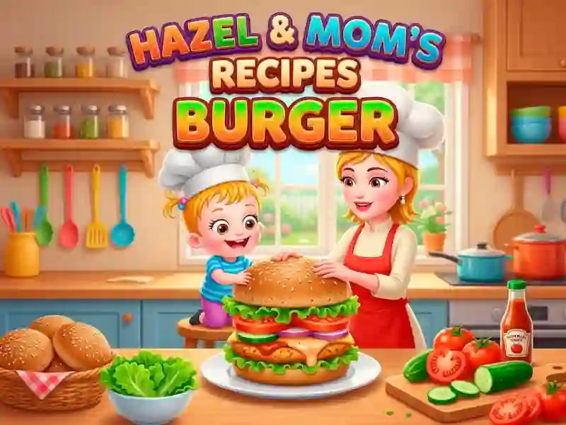 Hazel & Mom's Recipes Burger — безкоштовна онлайн гра