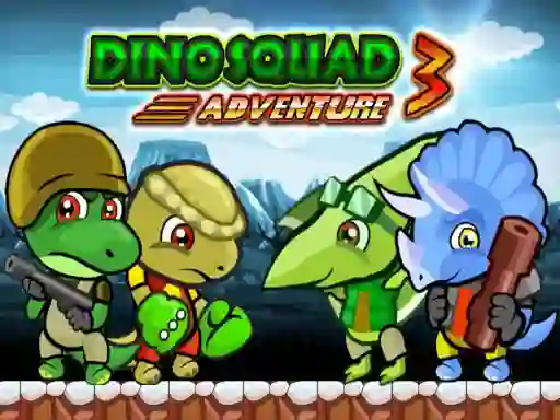 Dino Squad Adventure 3 — безкоштовна онлайн гра