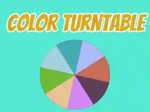 Color Turntable — безкоштовна онлайн гра
