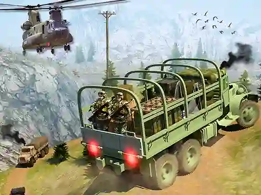 Army Cargo Transport Driving — безкоштовна онлайн гра