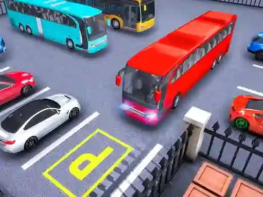 Real Bus Parking Pick and Drop — безкоштовна онлайн гра