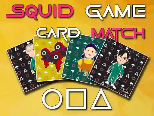 Squid Game Memory Card Match — безкоштовна онлайн гра