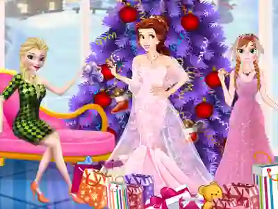 Girls Christmas Party Prep — безкоштовна онлайн гра