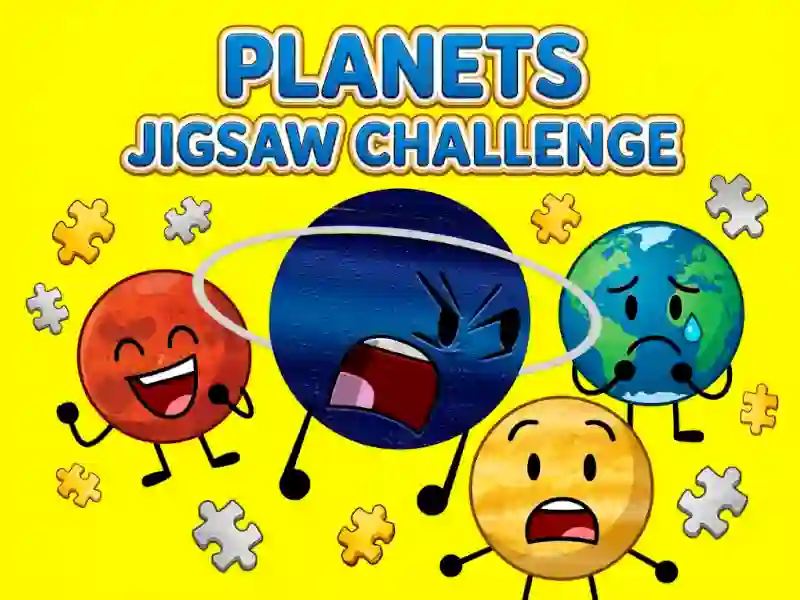 Planets Jigsaw Challenge — безкоштовна онлайн гра