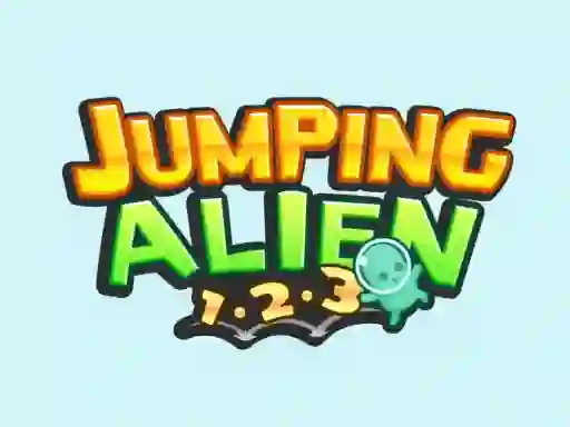 Jumping Alien 1.2.3 — безкоштовна онлайн гра
