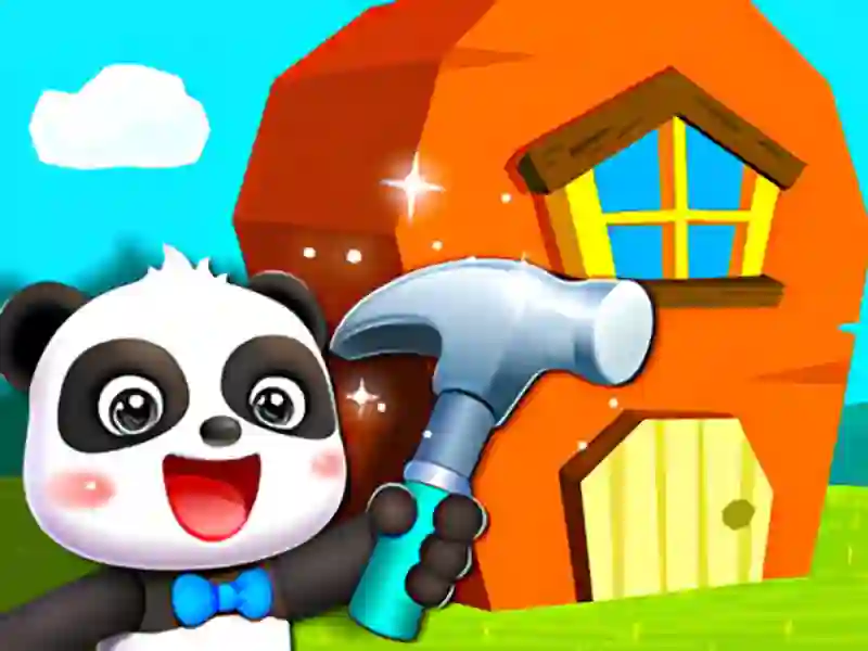 Baby Panda House Design — безкоштовна онлайн гра
