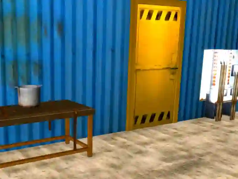 Blue Warehouse Escape — безкоштовна онлайн гра