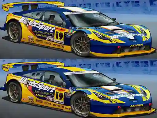 Spot Differences: Race Car — безкоштовна онлайн гра