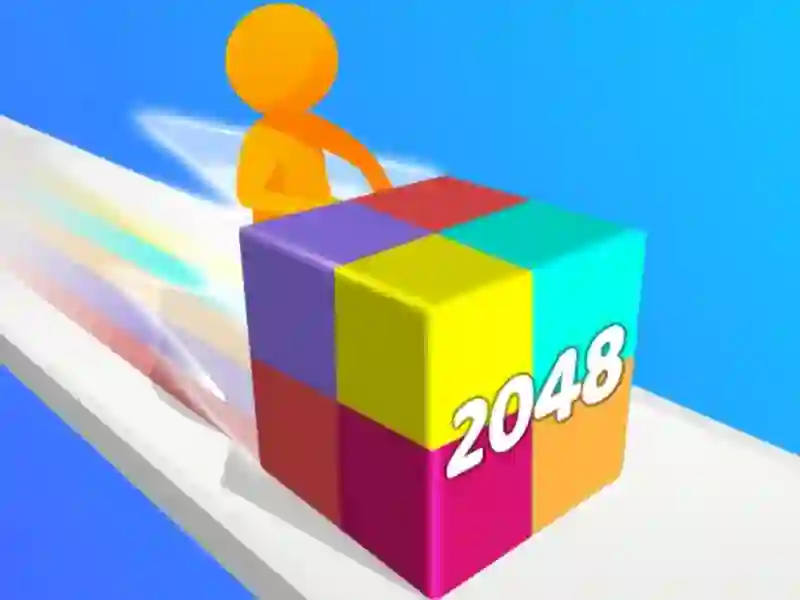 Geometry Stack 2048 Run — безкоштовна онлайн гра