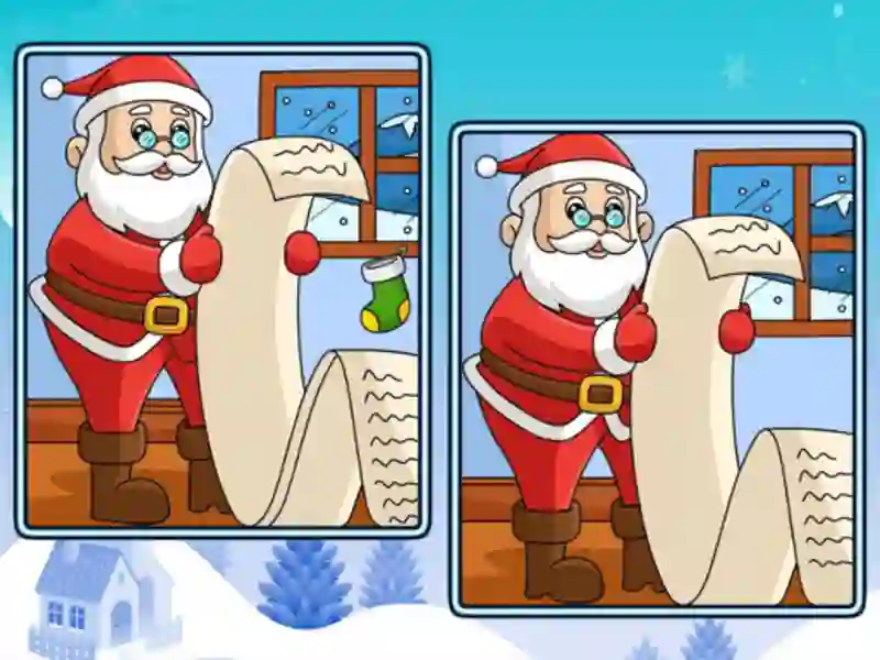 Christmas Spot the Difference — безкоштовна онлайн гра