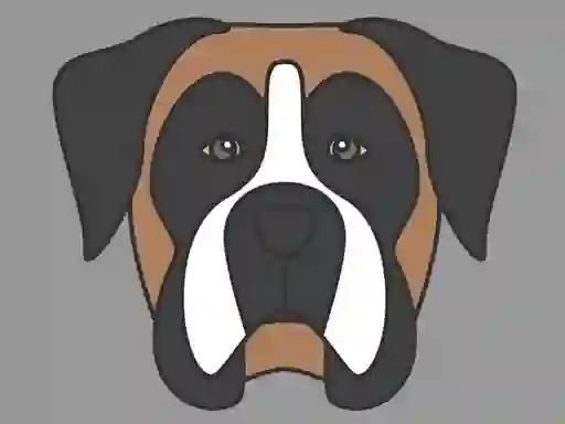 Doggy Face Coloring — безкоштовна онлайн гра