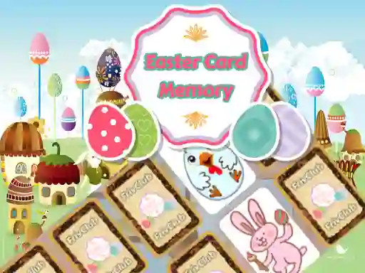 Easter Card Memory — безкоштовна онлайн гра