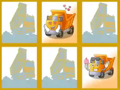 Dump trucks memory — безкоштовна онлайн гра