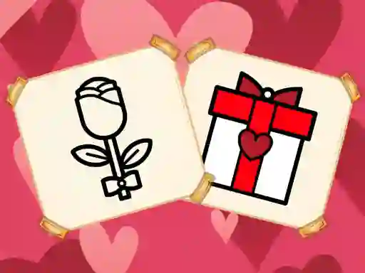 Valentine Present Coloring — безкоштовна онлайн гра