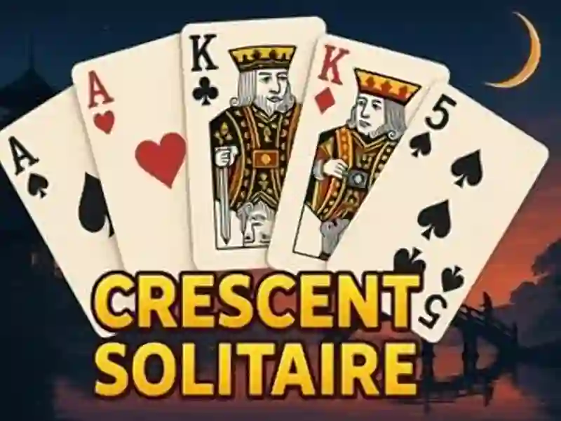 Crescent Solitaire — безкоштовна онлайн гра