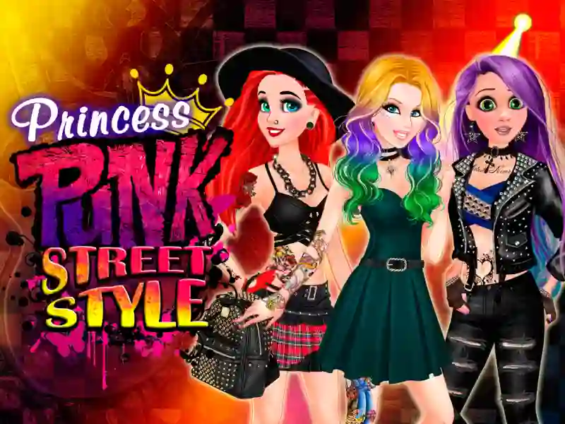 Princess Punk Street Style — безкоштовна онлайн гра