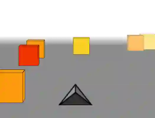 Cubefield — безкоштовна онлайн гра