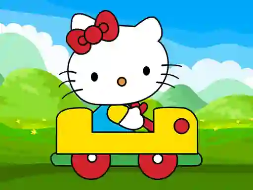 Cute Kitty Car Jigsaw — безкоштовна онлайн гра