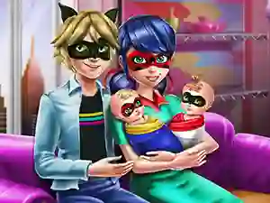 Dotted Girl Family Day — безкоштовна онлайн гра