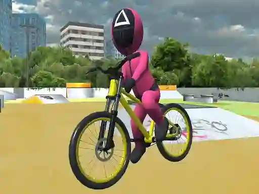 Squid Gamer BMX Freestyle — безкоштовна онлайн гра