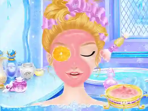 Princess Salon Frozen Party — безкоштовна онлайн гра