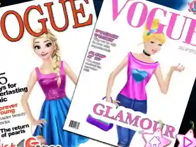 Princesses On Vogue Cover — безкоштовна онлайн гра