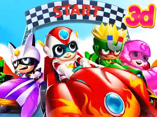 Cartoon Racing 3D — безкоштовна онлайн гра