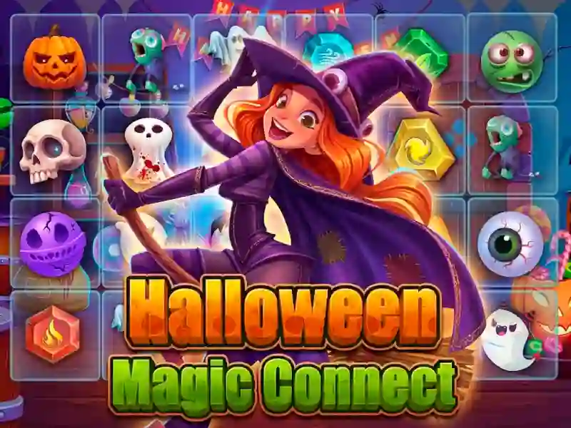 Halloween Magic Connect — безкоштовна онлайн гра