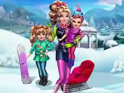 Twins Winter Fun! — безкоштовна онлайн гра