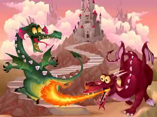 Fairy Tale Dragons Memory — безкоштовна онлайн гра