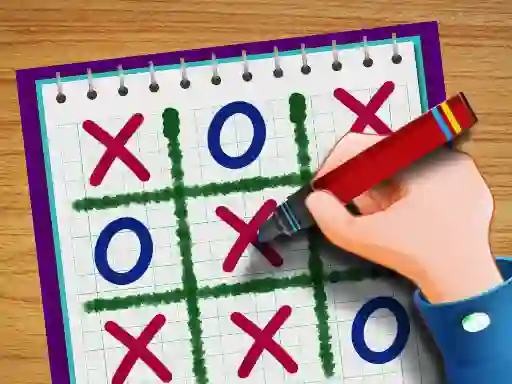 Tic Tac Toe Paper Note II — безкоштовна онлайн гра