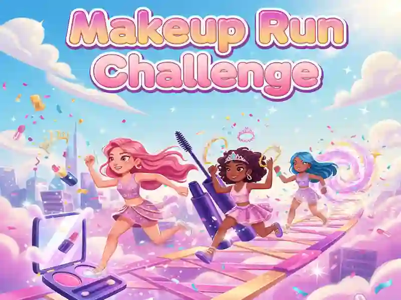 Makeup Run Challenge — безкоштовна онлайн гра