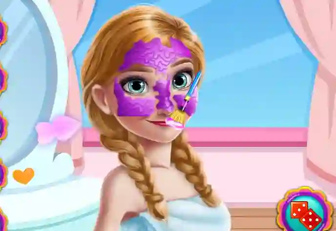 Ice Princess Fruity Skin Care — безкоштовна онлайн гра