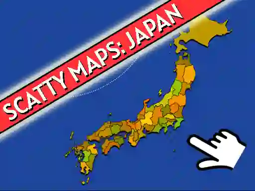 Scatty Maps Japan — безкоштовна онлайн гра