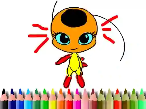 Back To School: Dotted Girl Coloring — безкоштовна онлайн гра