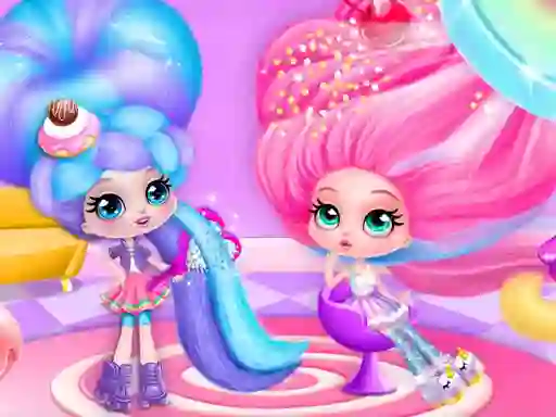 Cotton Candy Style Hair Salon — безкоштовна онлайн гра