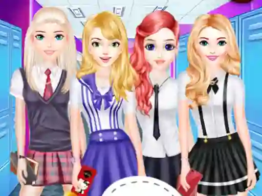 Girls School Fashion — безкоштовна онлайн гра