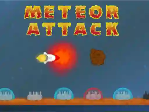 Meteor Attack — безкоштовна онлайн гра