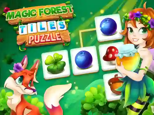 Magic Forest Tiles Puzzle — безкоштовна онлайн гра