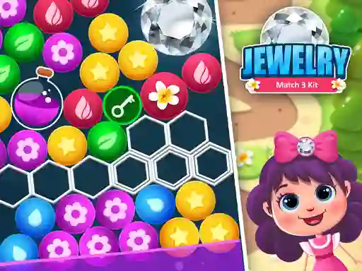 Jewelry Match 3 Kit — безкоштовна онлайн гра