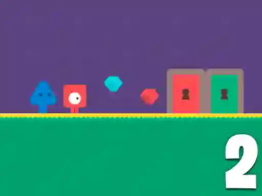 Red and Blue Adventure 2 — безкоштовна онлайн гра