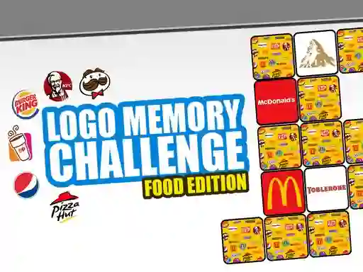 Logo Memory Food Edition — безкоштовна онлайн гра