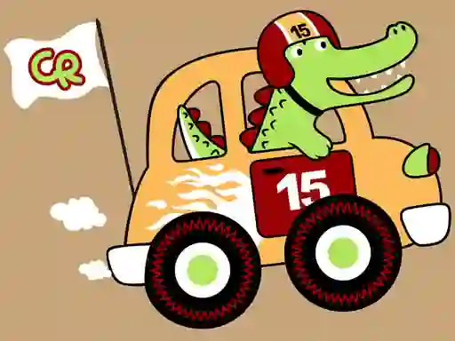 Fast Racing Cars Coloring — безкоштовна онлайн гра